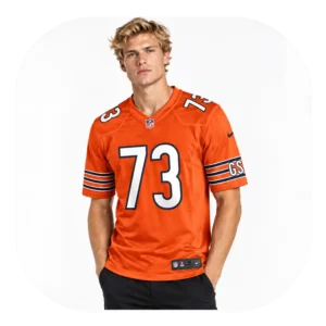 Jonah Jackson Bears Game Team Orange Jersey Look