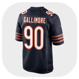 Neville Gallimore Team Navy Game Jersey Back Look