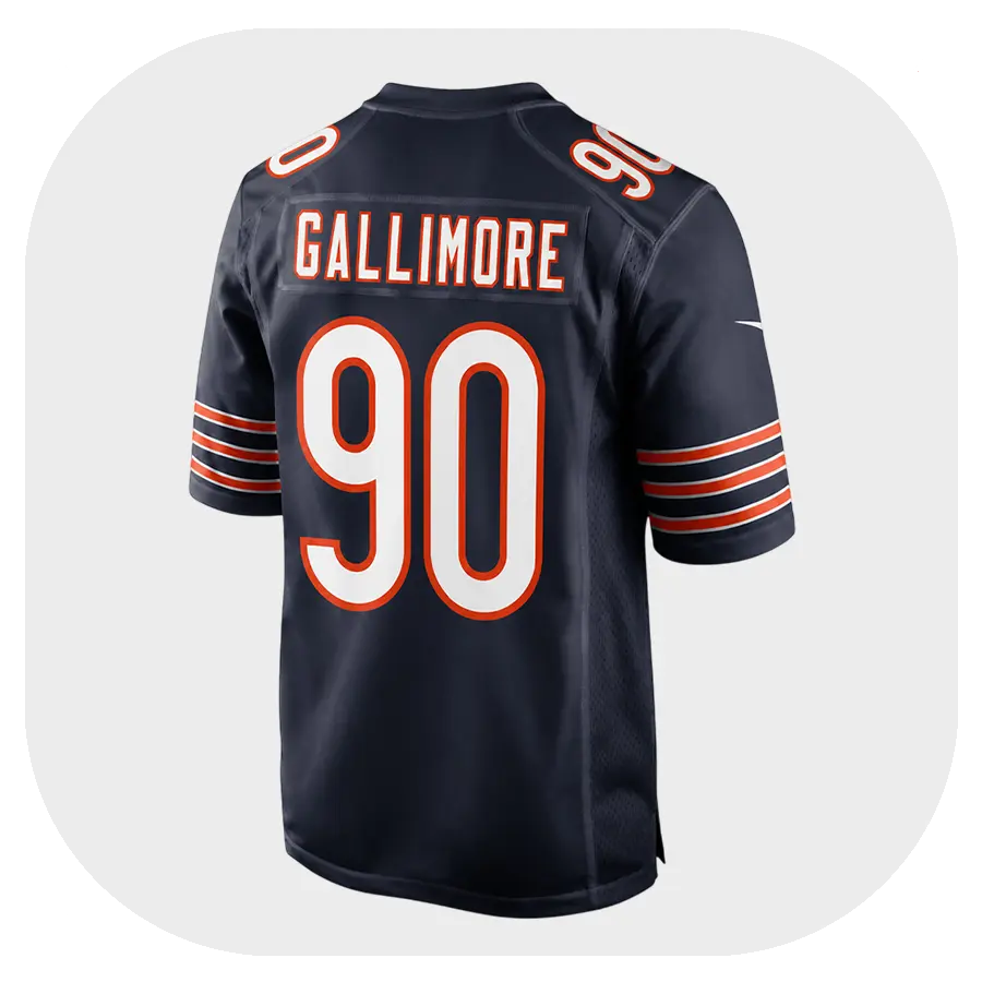 Neville Gallimore Team Navy Game Jersey Back Look Neville Gallimore Team Navy Game Jersey Back Look
