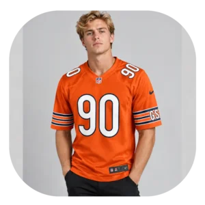 Neville Gallimore Team Orange Game Jersey Look