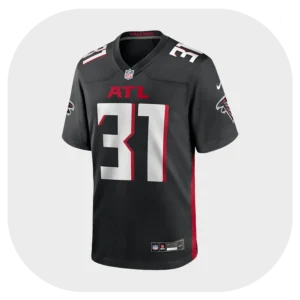 Xavier Watts Falcons Black Game Jersey