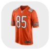 Cole Kmet Bears Game Team Orange Jersey