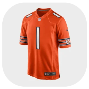 Jaylon Johnson Bears Game Team Orange Jersey