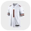 Jaylon Johnson Bears Game Team White Jersey Front Look