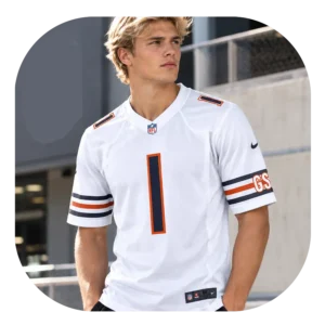 Jaylon Johnson Bears Game Team White Jersey Look